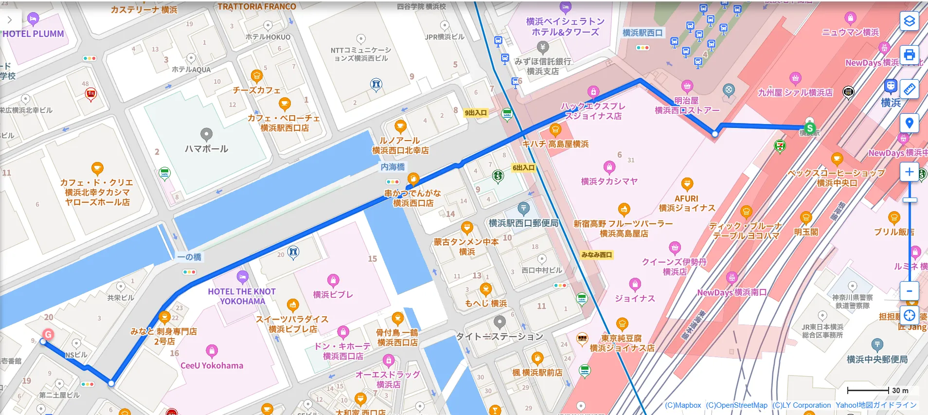 場所の詳細